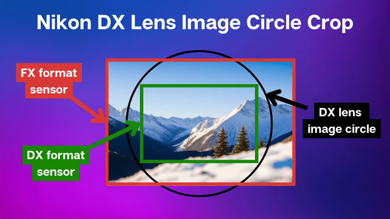 fx lens on dx camera