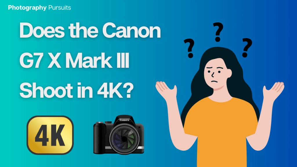does canon g7x mark iii shoot video in 4k Featured Image